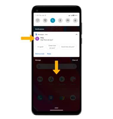 Go to Settings > Apps & notifications > Notifications Touch Advanced Turn Hide silent notifications in status bar on Restart the phone to apply the new settings. . Motorola one 5g notification light